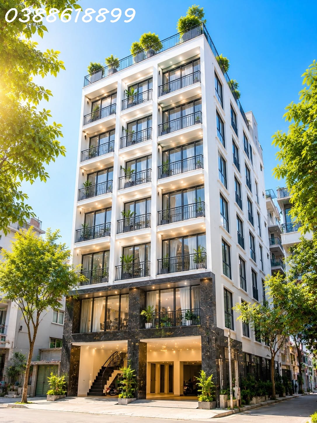 BÁN TÒA APARTMENT HOÀNG VĂN THÁI - THANH XUÂN - Ô TÔ ĐỖ CỬA - DÒNG TIỀN 170 TRIỆU/THÁNG - 100M² - 8 TẦNG - MT 8,5M - 35 TỶ