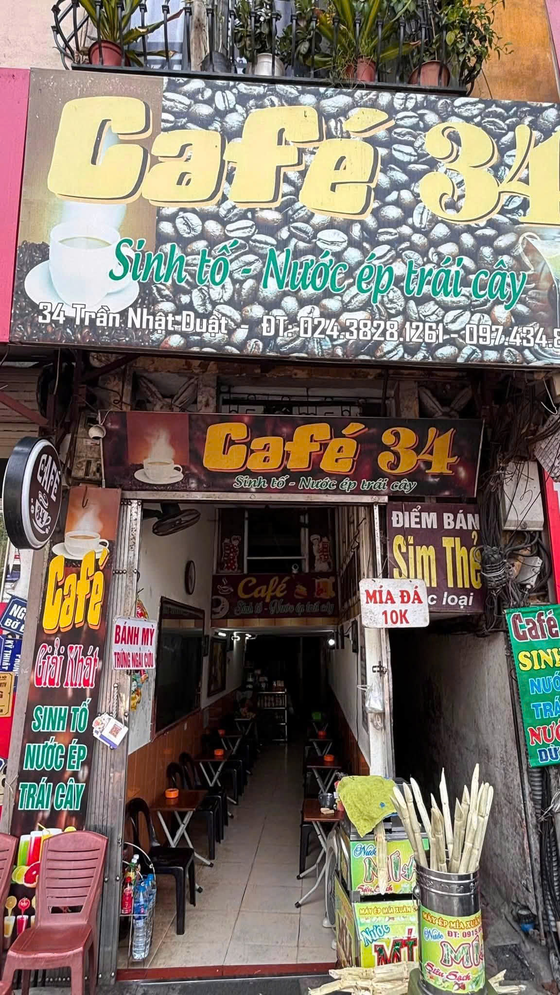 CHÍNH CHỦ CHO THUÊ QUÁN CAFE ĐANG KINH DOANH – MẶT PHỐ TRẦN NHẬT DUẬT, ĐỒNG XUÂN, HOÀN KIẾM