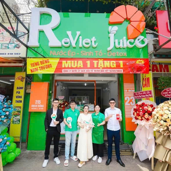 SANG NHƯỢNG TOÀN BỘ CỬA HÀNG REVIET JUICE – BAO GỒM THƯƠNG HIỆU Địa chỉ: 215 Bạch Đằng, Gò Vấp, TP. Hồ Chí Minh-1