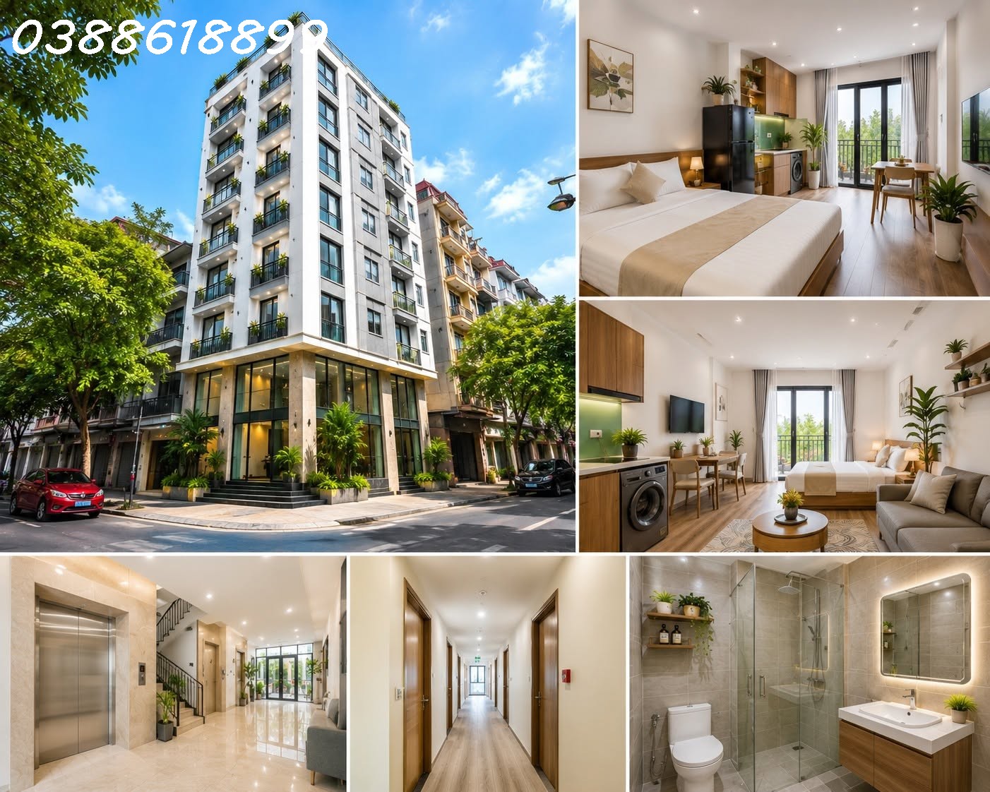 BÁN TÒA APARTMENT MẶT PHỐ KHƯƠNG THƯỢNG - ĐỐNG ĐA - DÒNG TIỀN 100 TRIỆU/THÁNG - 60M² - 8 TẦNG - MT 5M - 29,9 TỶ