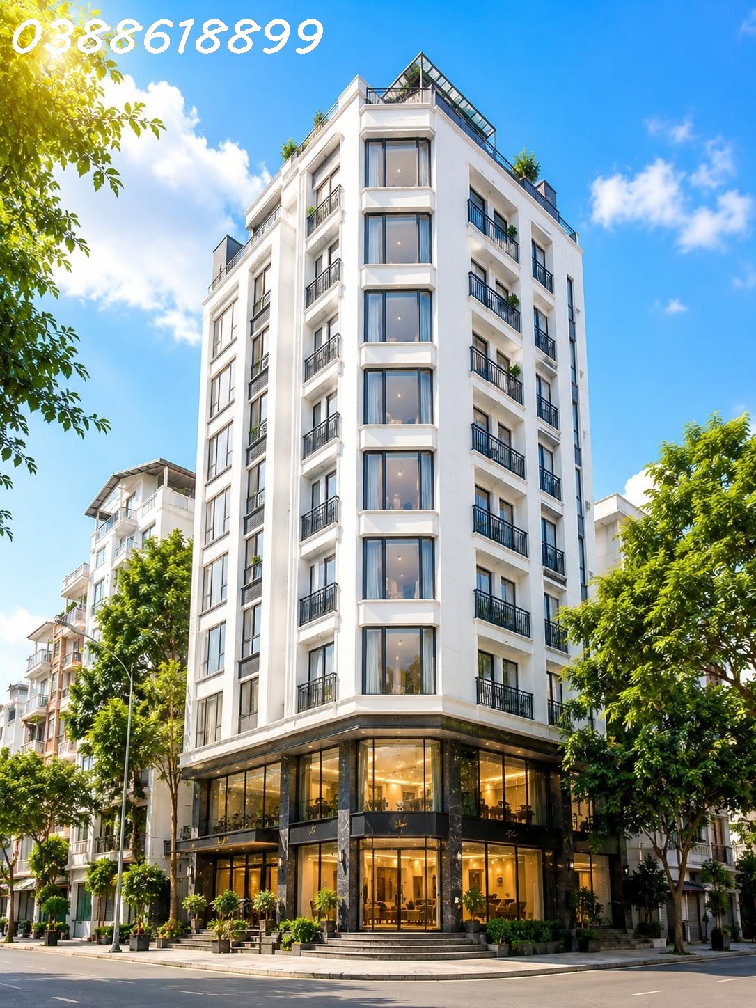 BÁN TÒA APARTMENT HỒ HẠ ĐÌNH - THANH XUÂN - VIEW HỒ - DÒNG TIỀN 120 TRIỆU/THÁNG - 115M² - 7 TẦNG  - 28 TỶ