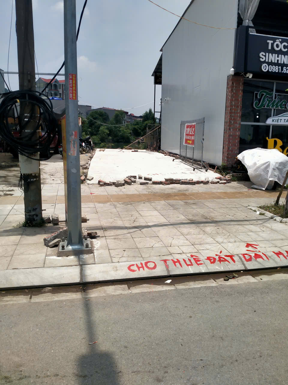 Cho thuê dài hạn lô đất mặt đường Tam Giang, Vân Dương, tp.Bắc Ninh, đường vào Cổng KCN Quế Võ 1 và Lãm Làng.-3