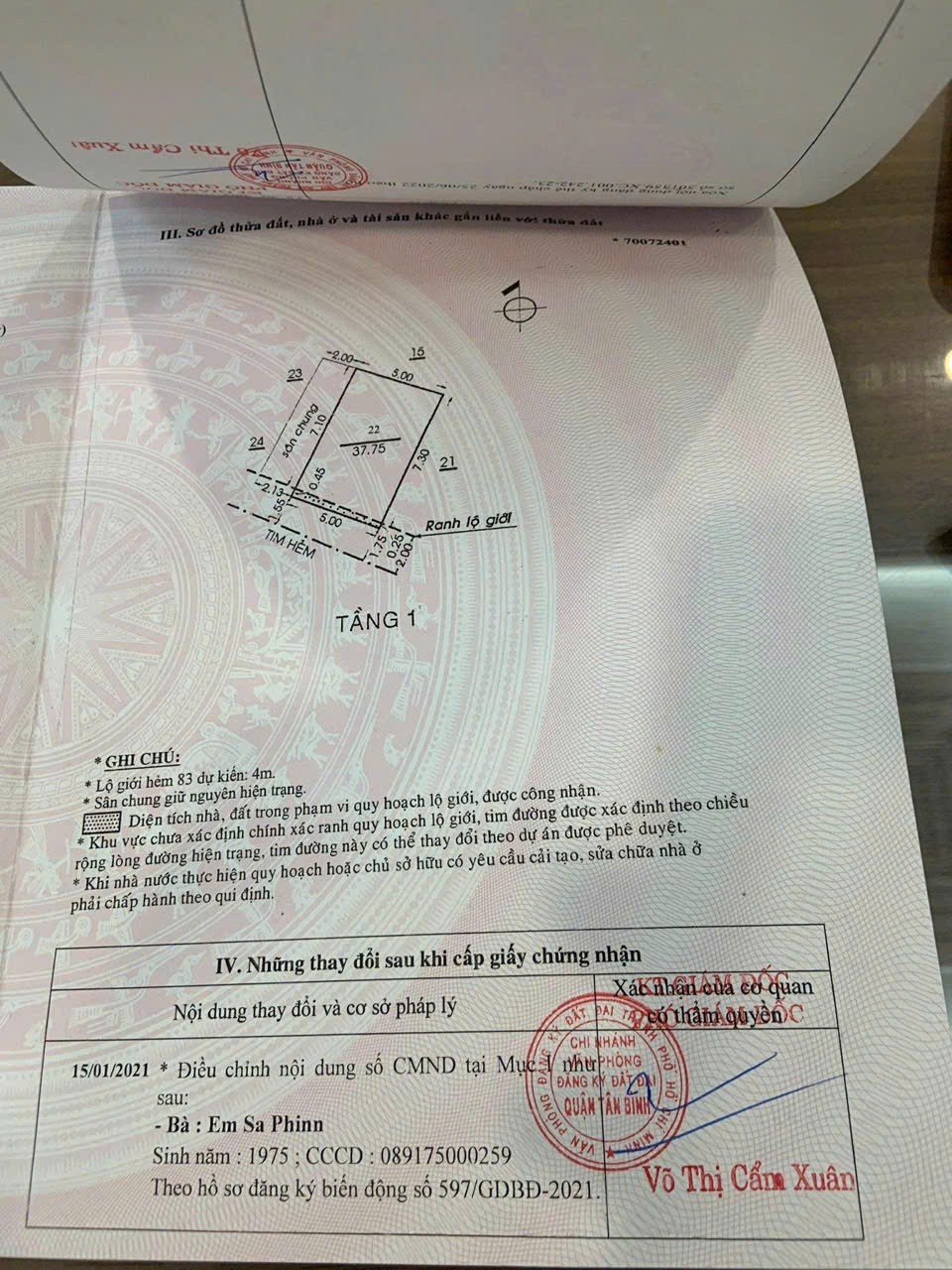 NHÀ ĐẸP – GIÁ TỐT – CHÍNH CHỦ CẦN BÁN NHÀ 83/8 Phan Huy Ích, P.15, Q.Tân Bình, TP.HCM-3