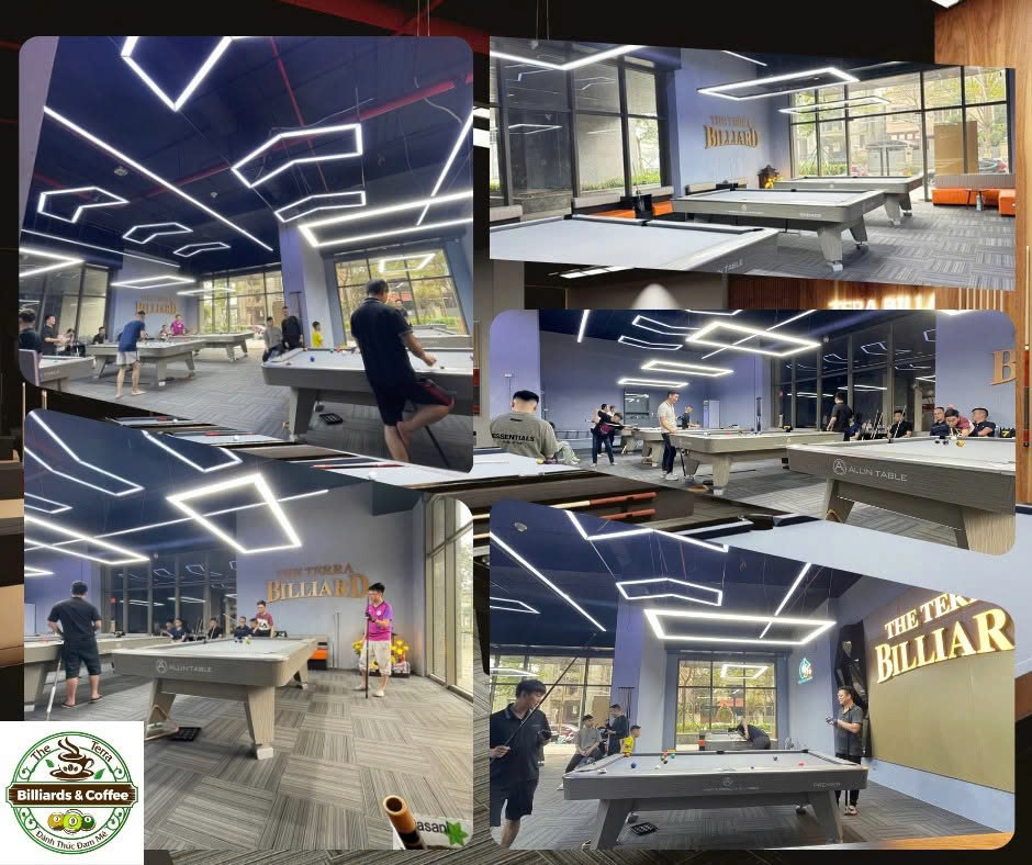 SANG NHƯỢNG TÂM HUYẾT QUÁN BILLIARDS - COFFEE TẠI THE TERRA AN HƯNG , HÀ ĐÔNG, HÀ NỘI