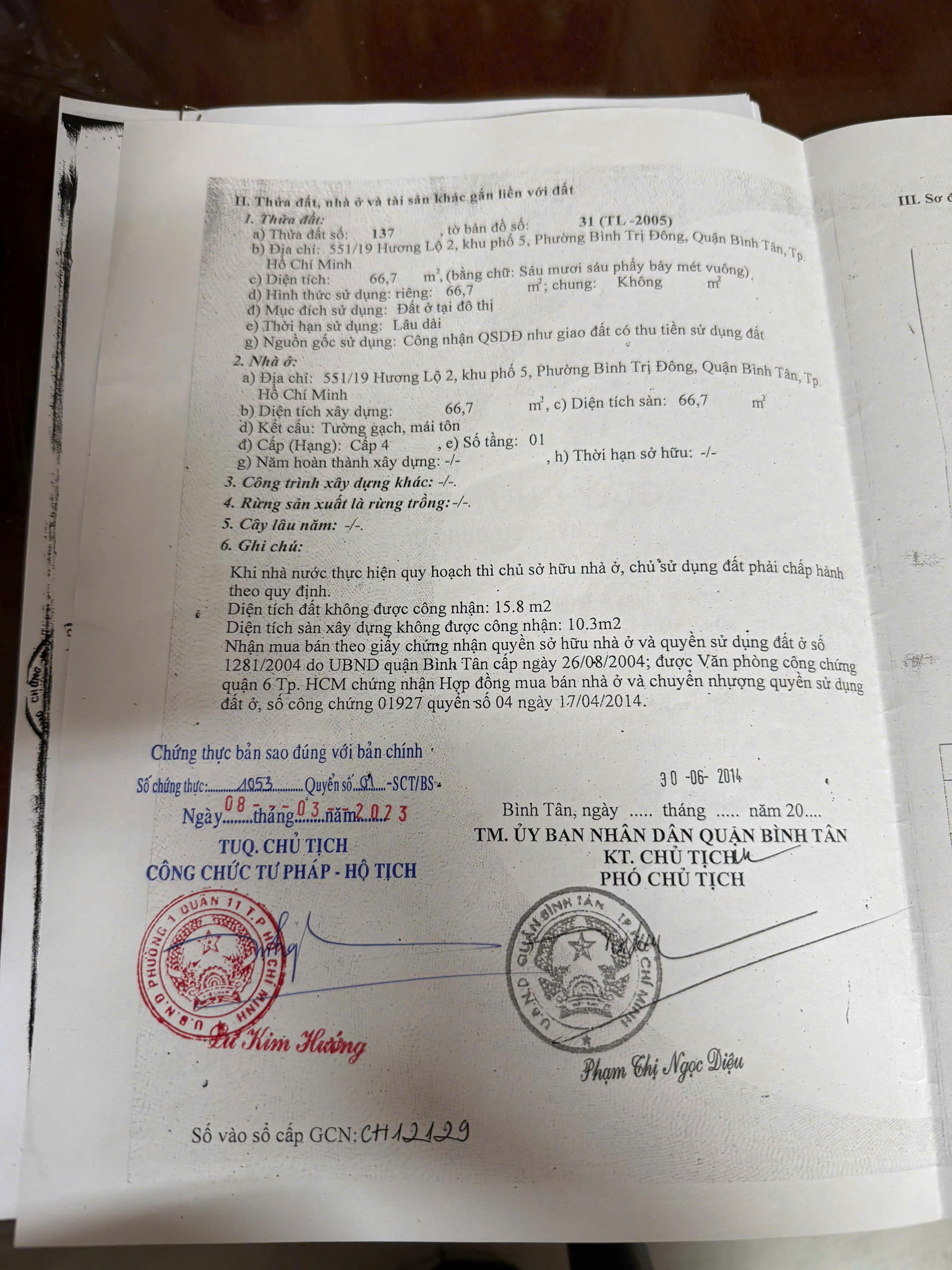 CHÍNH CHỦ CẦN BÁN GẤP NHÀ TẠI HƯƠNG LỘ 2, KP5, BÌNH TRỊ ĐÔNG, BÌNH TÂN-4