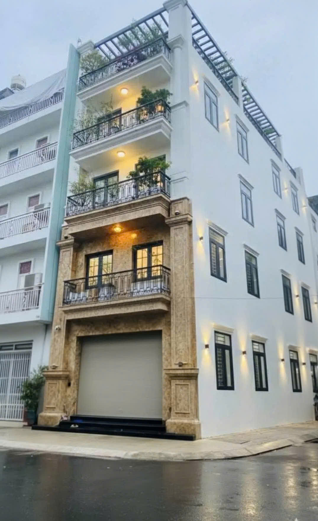 Cho thuê nhà, 112m2_ 5T; Hoàng Quốc Việt, Tô Hiệu, Nghĩa Tân -25 tr
