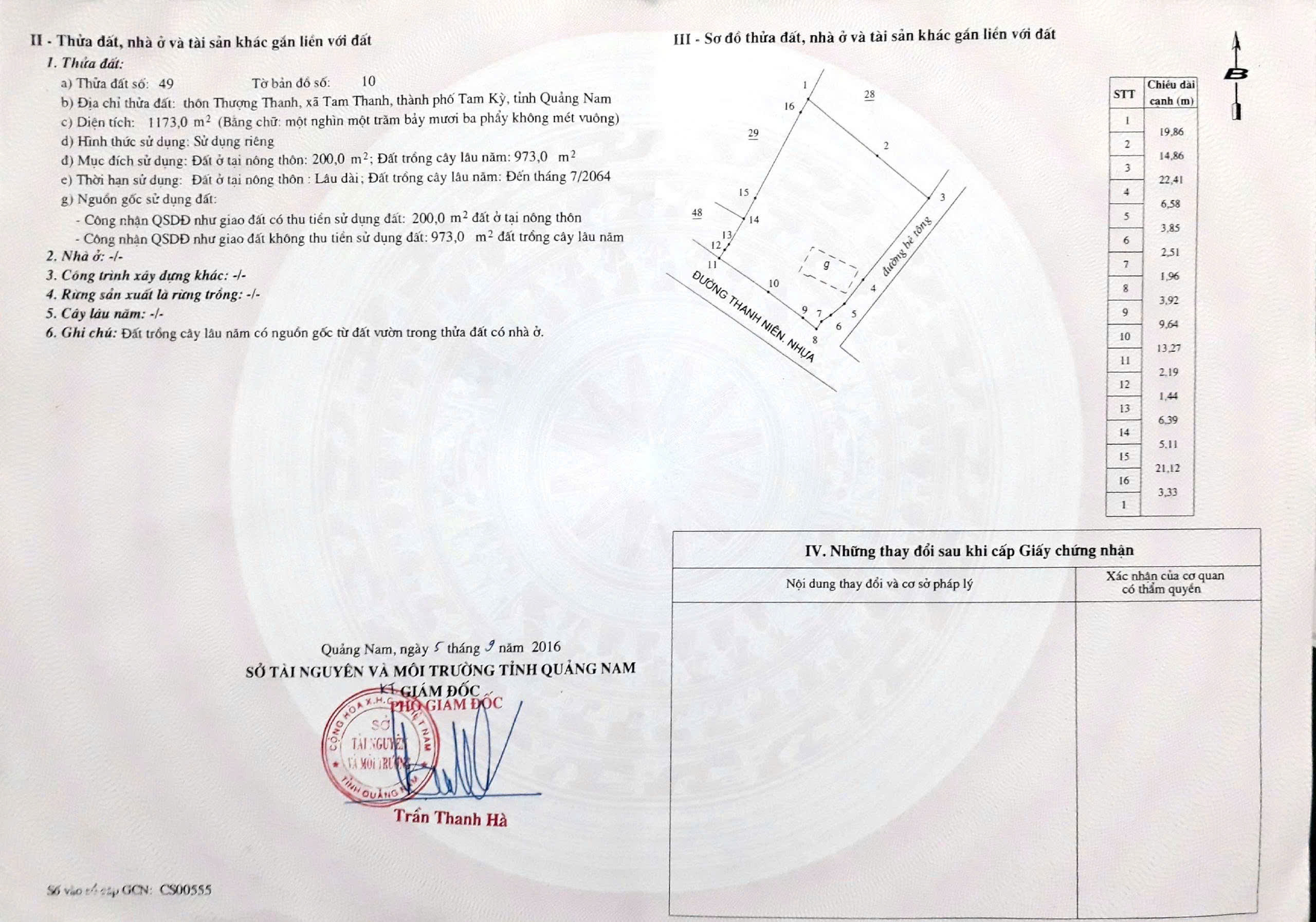 Cần Bán Đất Thôn Thượng Thanh, Tam Thanh, Tam Kỳ Tỉnh Quảng nam-4