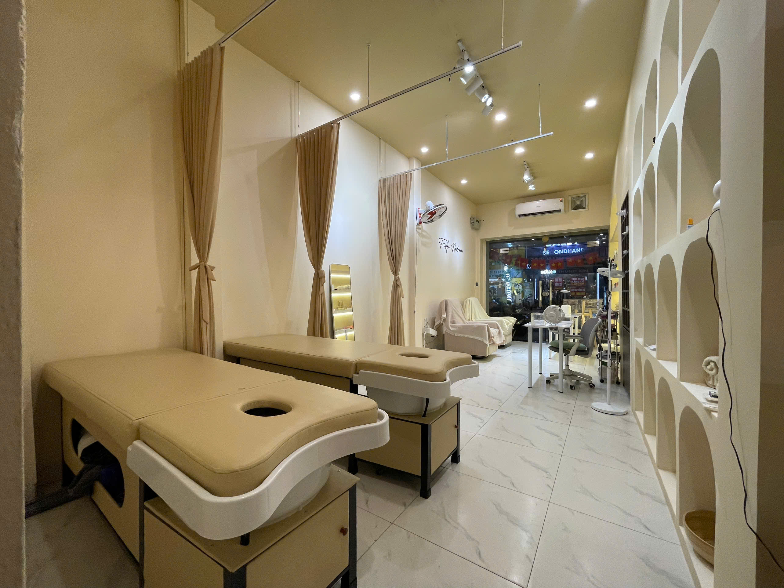 CHO THUÊ MẶT BẰNG SPA – FULL ĐỒ, CHỈ CẦN VÀO LÀM! Không cần đầu tư setup – Không mất thời gian hoàn thiện – Chỉ cần vào là kinh doanh ngay