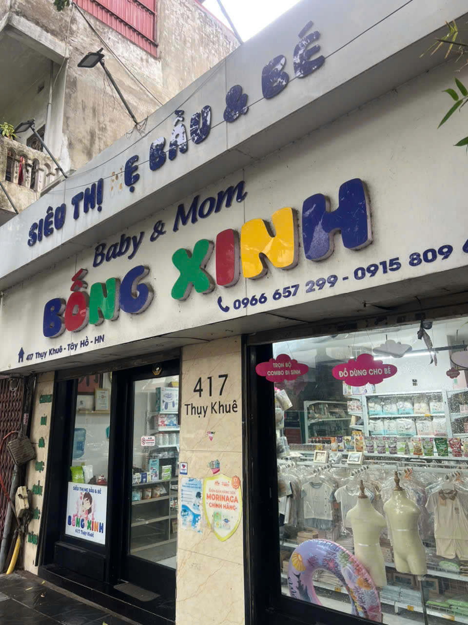 CHÍNH CHỦ CHO THUÊ MẶT BẰNG KINH DOANH – 417 PHỐ THỤY KHUÊ, TÂY HỒ, HÀ NỘI