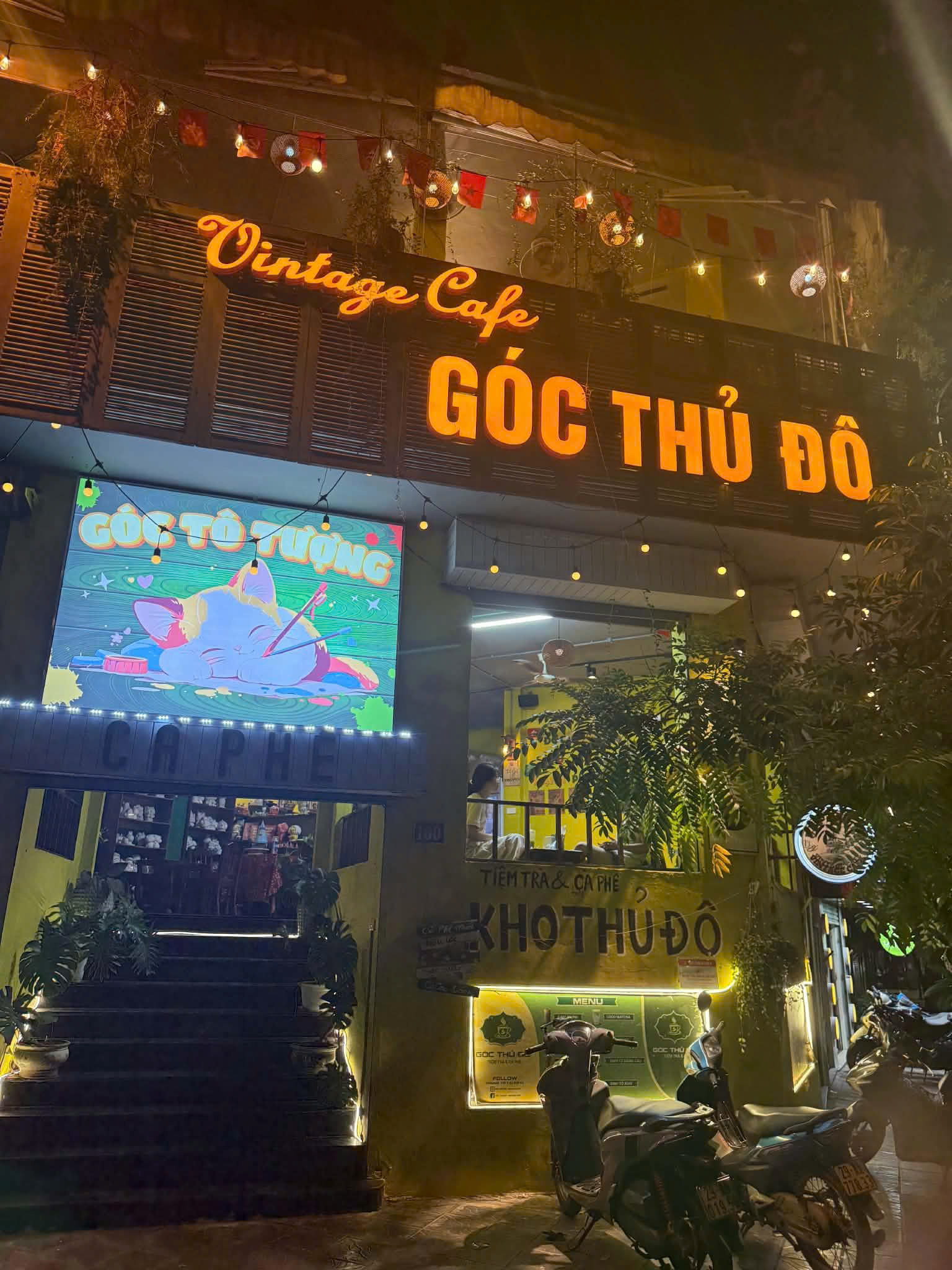 GÓC THỦ ĐÔ - VINTAGE CAFE Địa chỉ: 160 Nguyễn An Ninh, phường Tương Mai, quận Hoàng Mai, thành phố Hà Nội.-4