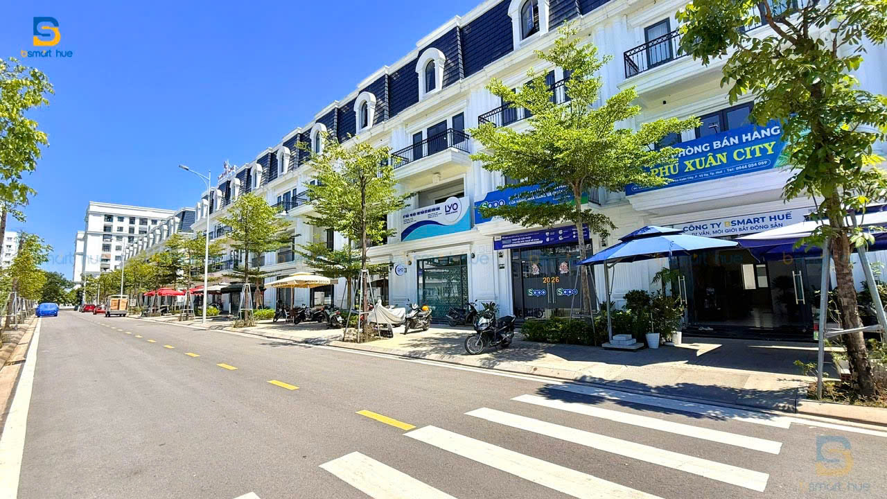 CHỈ VỚI 2,5 TỶ ĐÃ SỞ HỮU SHOPHOUSE PHÚ XUÂN CITY 4 TẦNG 2 MẶT TIỀN ĐẠI LỘ VÕ NGUYÊN GIÁP-4