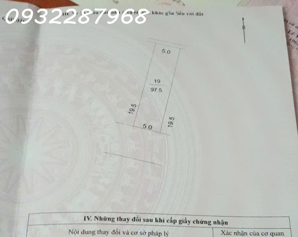 Chính chủ cần tiền bán lô Đấu Giá Tại Mỹ Đức – Hà Nội