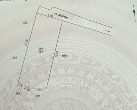 ♪ 2.5x tỷ Đất Kiệt gần Lê Đình Lý 55m2, ngang 4.5m