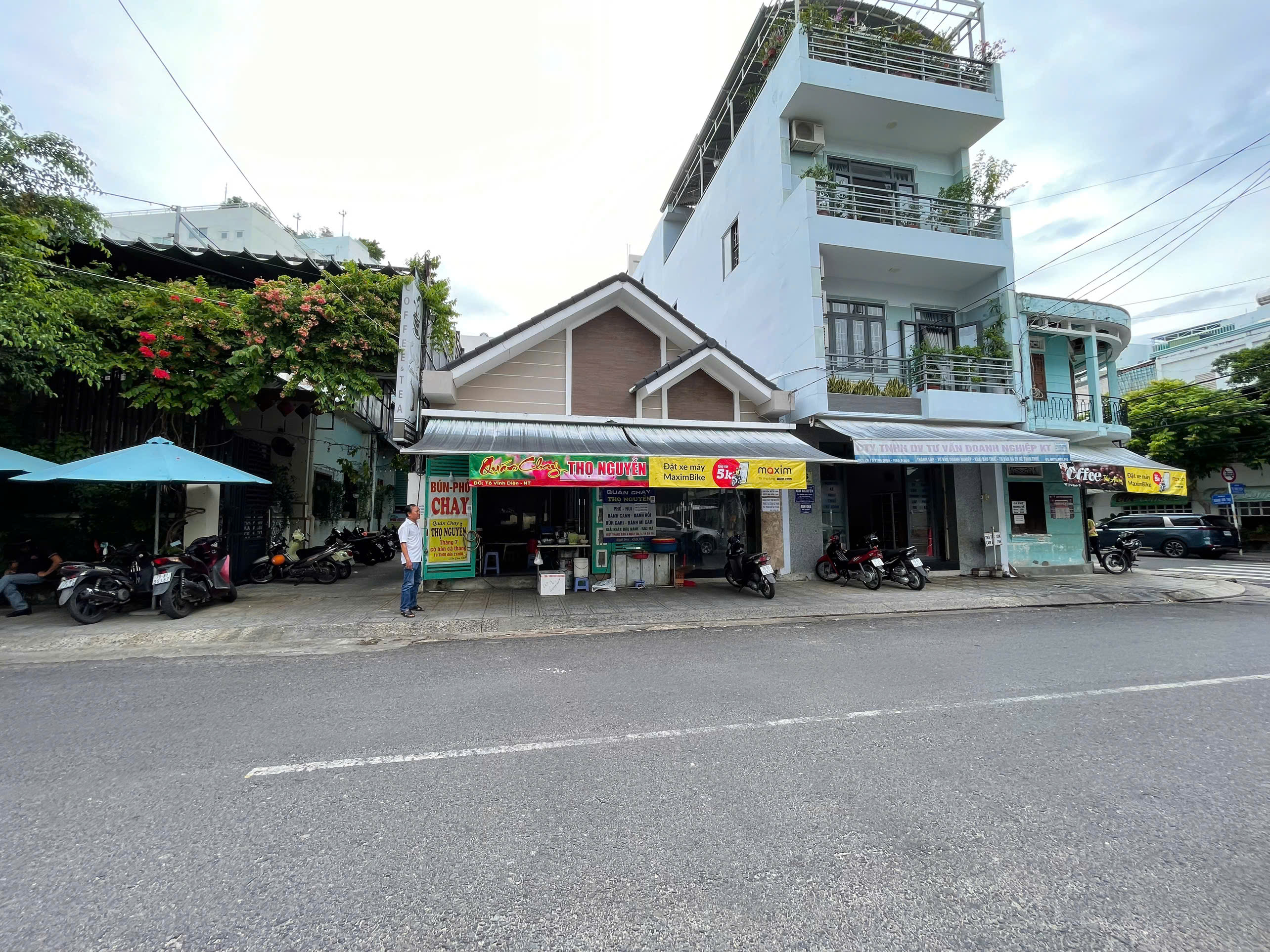 Bán nhà mặt tiền  Tô Vĩnh Diện, Phương Sài Nha Trang, ngang 7,7m 130tr/m2-5