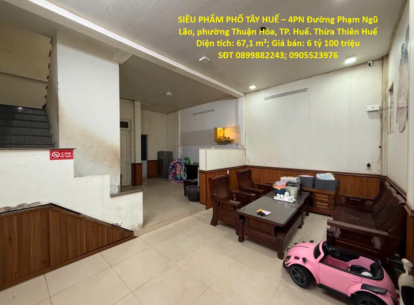 BÁN NHANH SIÊU PHẨM PHỐ TÂY HUẾ – 4PN – TRUNG TÂM – CHỈ 6,1 TỶ – Phạm Ngũ Lão, P.Phú Hội, TP.Huế