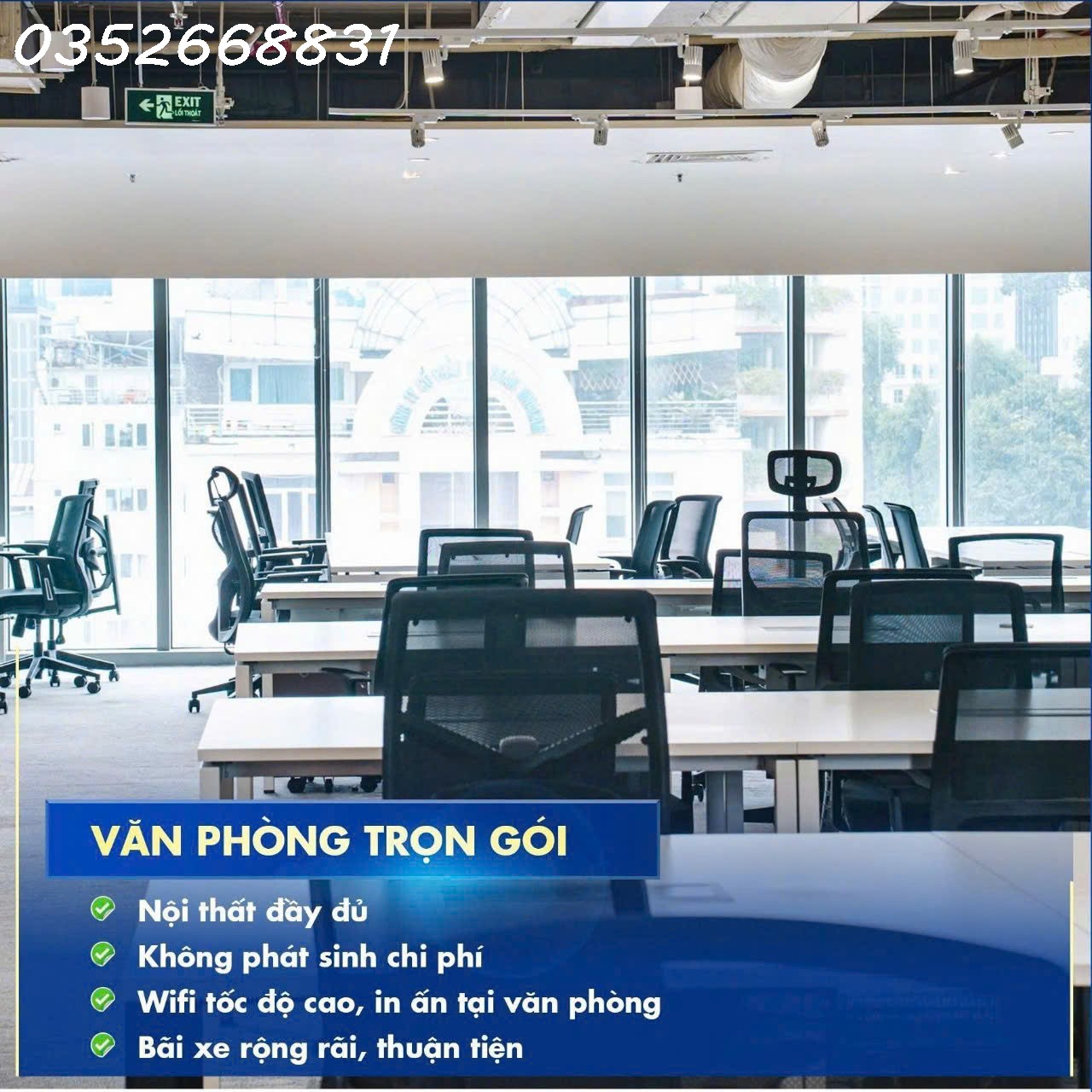 CHỈ TỪ 4 TRIỆU/THÁNG – SỞ HỮU VĂN PHÒNG HẠNG A, VIEW TRIỆU ĐÔ NGAY TRUNG TÂM QUẬN 1-3