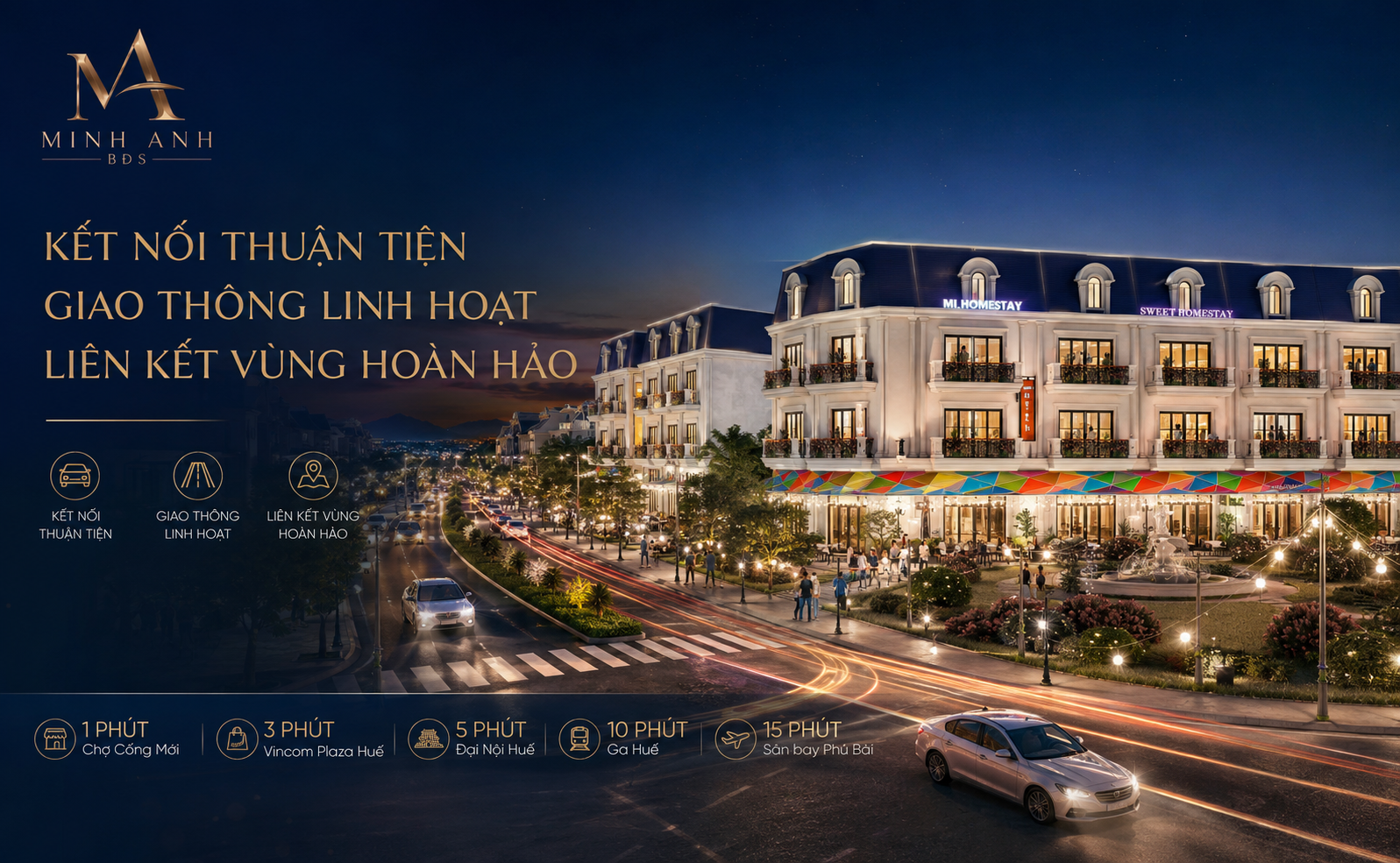 Kiến tạo dòng tiền. kiến tạo giá trị. kiến tạo di sản tại phú xuân city.