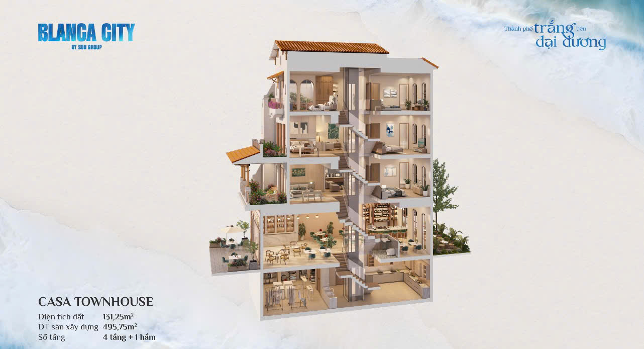 BLANCA CITY VŨNG TÀU: TOWNHOUSE HIẾM HÒI – MÔ HÌNH MINI HOTEL HÁI RA TIỀN-4
