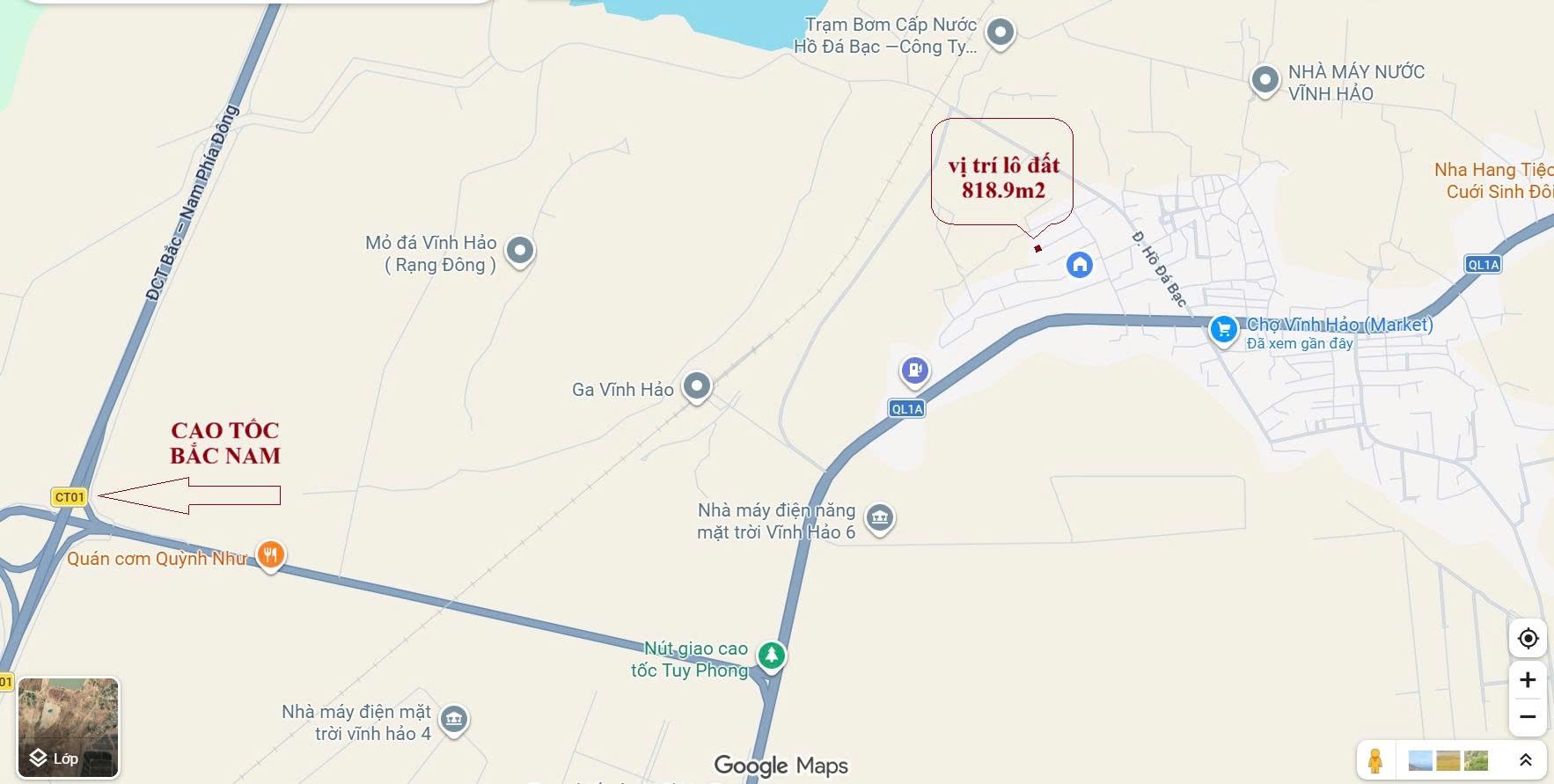 ĐẦU TƯ SINH LỜI - CHÍNH CHỦ CẦN BÁN ĐẤT Tại Xã Vĩnh Hảo, huyện Tuy Phong, tỉnh Bình Thuận-2