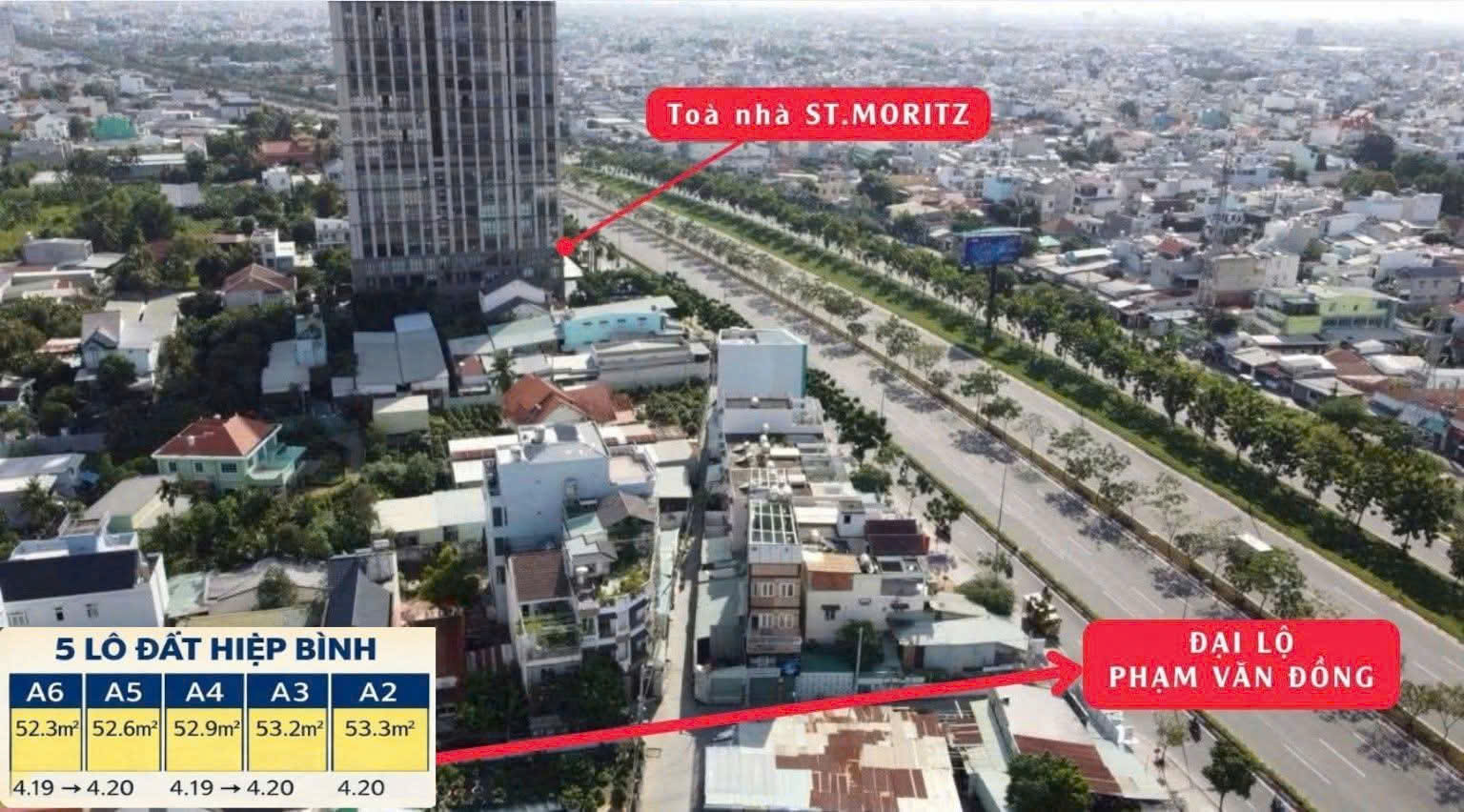 Bán 5 Nền F0 Ven Sông - Phạm Văn Đồng - Hiệp Bình Chánh, Thủ Đức