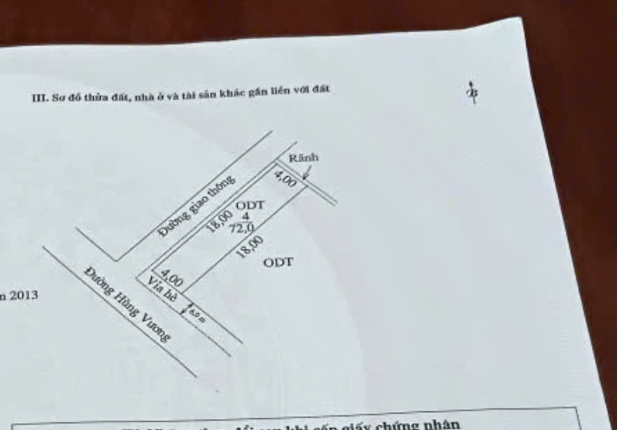BÁN ĐẤT CHÍNH CHỦ – VỊ TRÍ ĐẸP TẠI PHƯỜNG VÂN PHÚ, VIỆT TRÌ, PHÚ THỌ