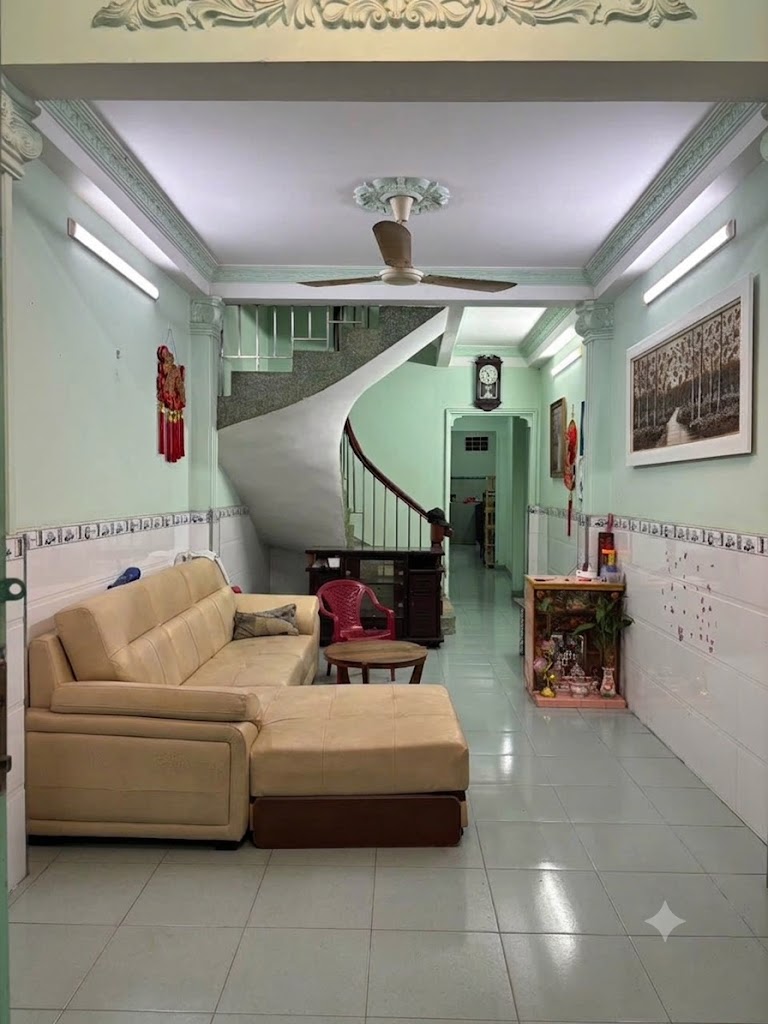 BÁN NHÀ MẶT TIỀN HẺM DẠ NAM QUẬN 8 – 69M2 – 3 TẦNG - 4PN – NHỈNH 6 TỶ - LH 0784968131