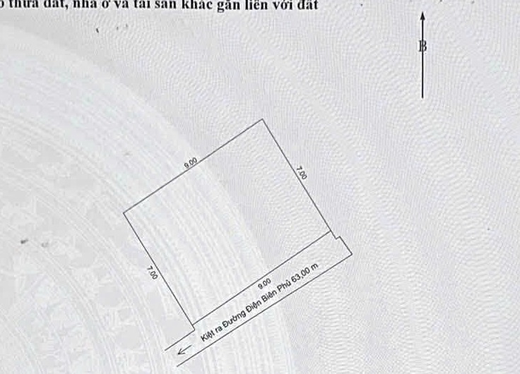 ♥ Đất k Điện Biên Phủ, 65m ra Mặt Tiền, DT63m2, ngang 9m, 2.49 tỷ-4