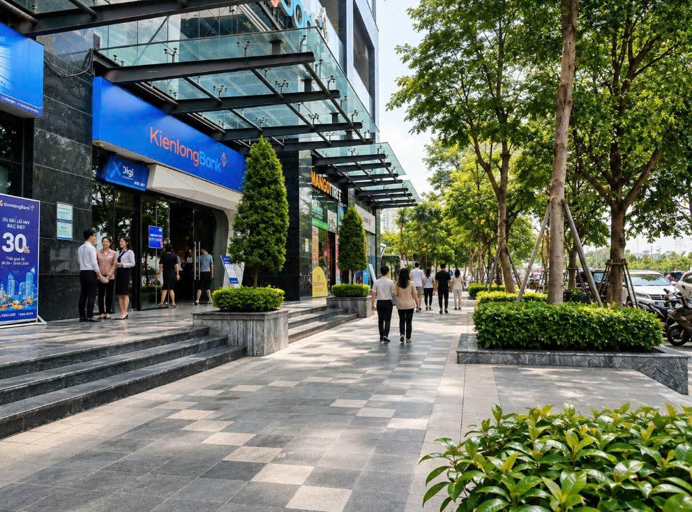 SHOP ĐẾ MẶT ĐƯỜNG 30M SUNSHINE CITY  ĐỐI DIỆN TRƯỜNG ANH  GIÁ 16,3 TỶ