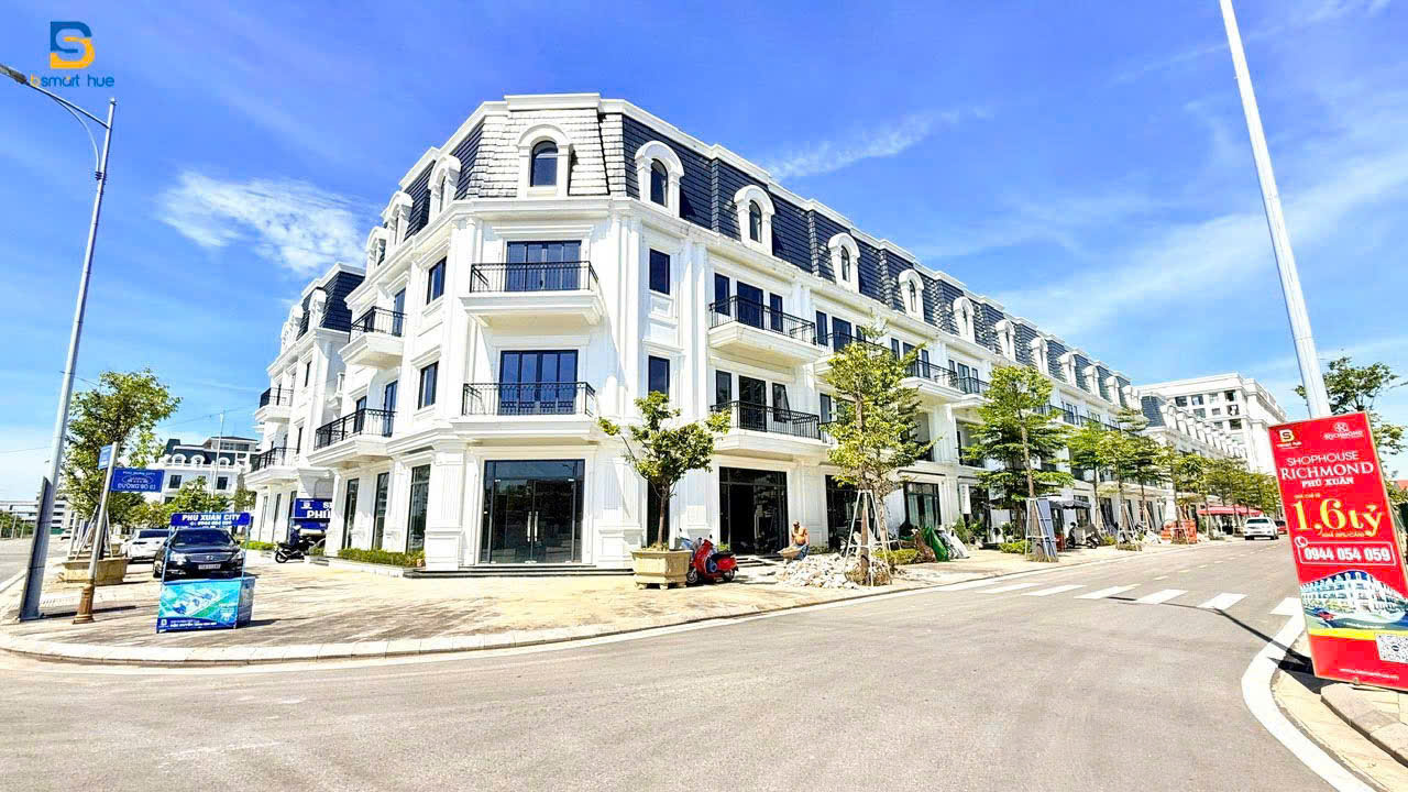 THÁNG 8 ĐẾN HUẾ VUI MANG TỔ ẤM VỀ NHÀ CHỈ TỪ 2,5 tỷ ĐÃ SỞ HỮU SHOPHOUSE 4 TẦNG SANG TRỌNG TẠI PHÚ X