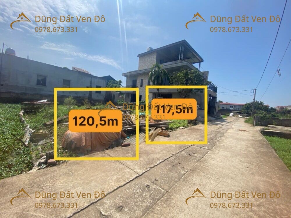 2 LÔ 120,5M VÀ 117,5M TỐT ĐỘNG-CHƯƠNG MỸ-HÀ NỘI