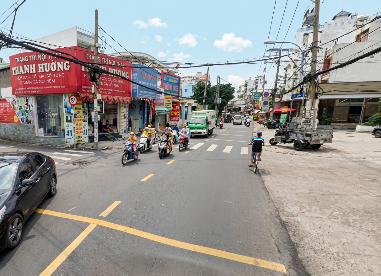 H5879* Mặt tiền Lê Đức Thọ cạnh Chợ An Nhơn 15.x tỷ