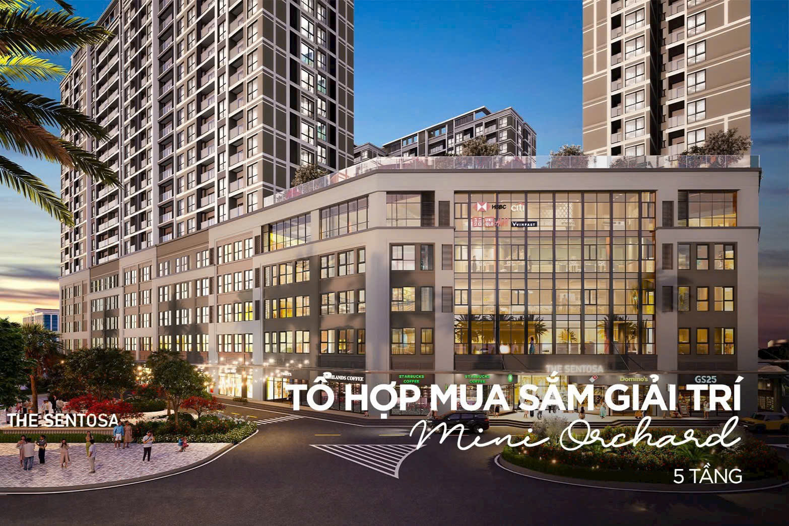 Shop khối đế Vinhomes Sentosa Thanh Hóa từ 1,6 tỷ 50m2 vị trí giao thương đắc địa