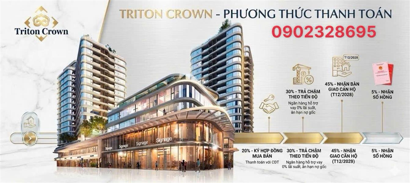 Triton Crown Phú Mỹ Hưng – Không Gian Sống Dành Cho Chủ Nhân Tinh Hoa