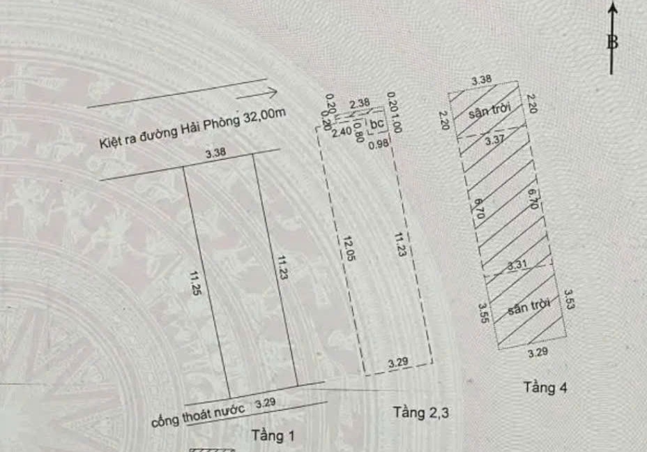 ♥ Nhà Kiệt 3m thẳng tắp 30m ra MT Hải Phòng, 4 tầng, 5PN, 4WC, dòng tiền 14tr, 3.xx tỷ-4