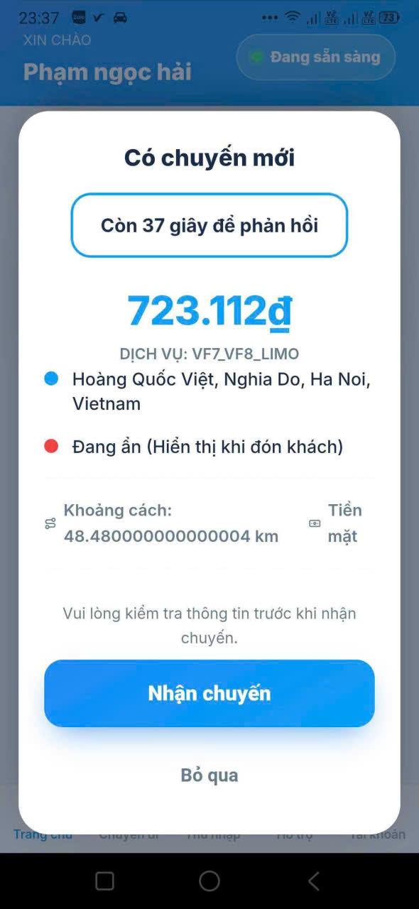 Tuyển 1000 tài xế toàn quốc. Mời ae tài xế vào CHPlay hoặc Appstore tải App " Đặt Xe Điện " về Test thử.-3