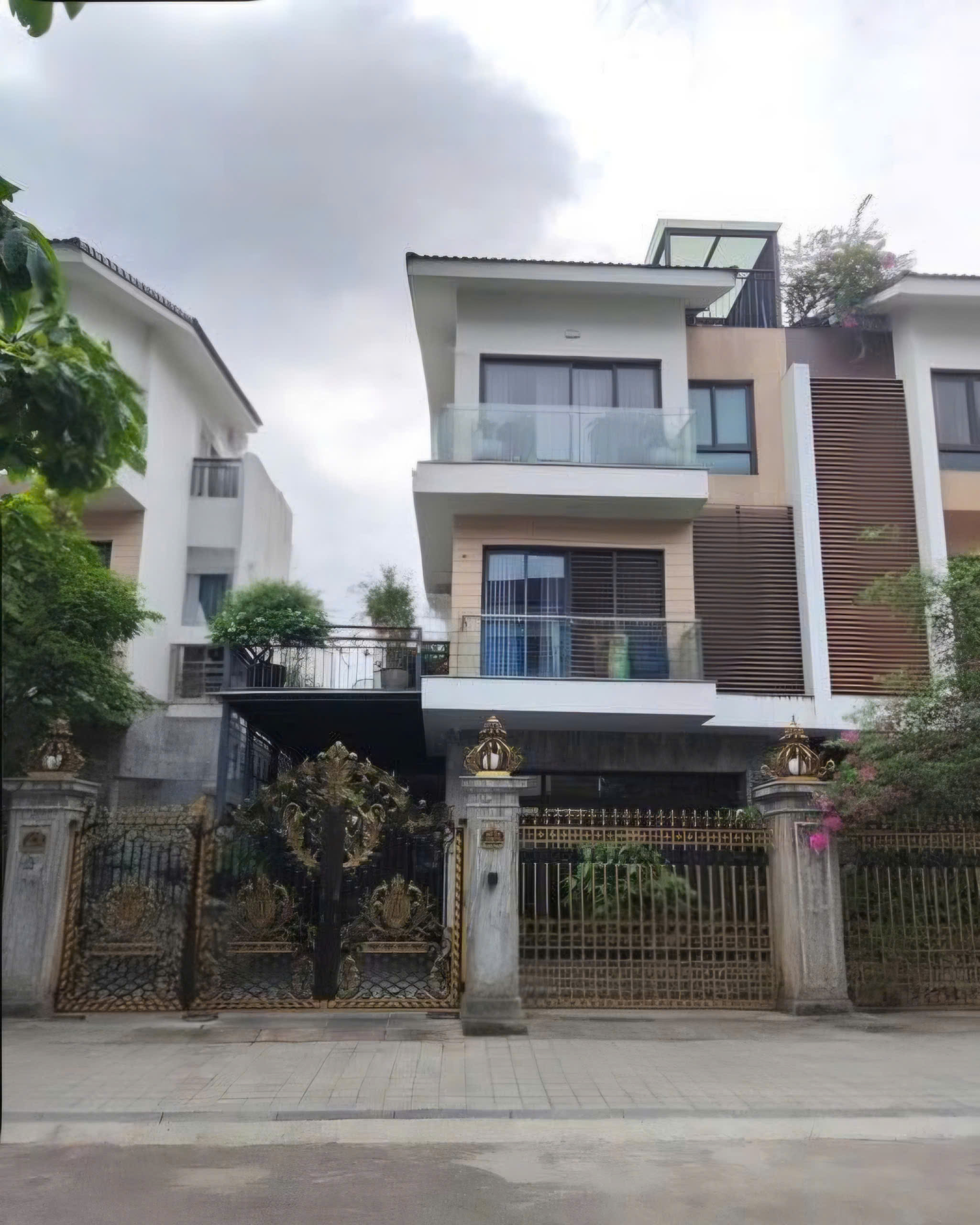 Cho thuê nhà, Chùa Láng, Nguyễn Chí Thanh, Đống Đa, 242m2x 3T -38 tr