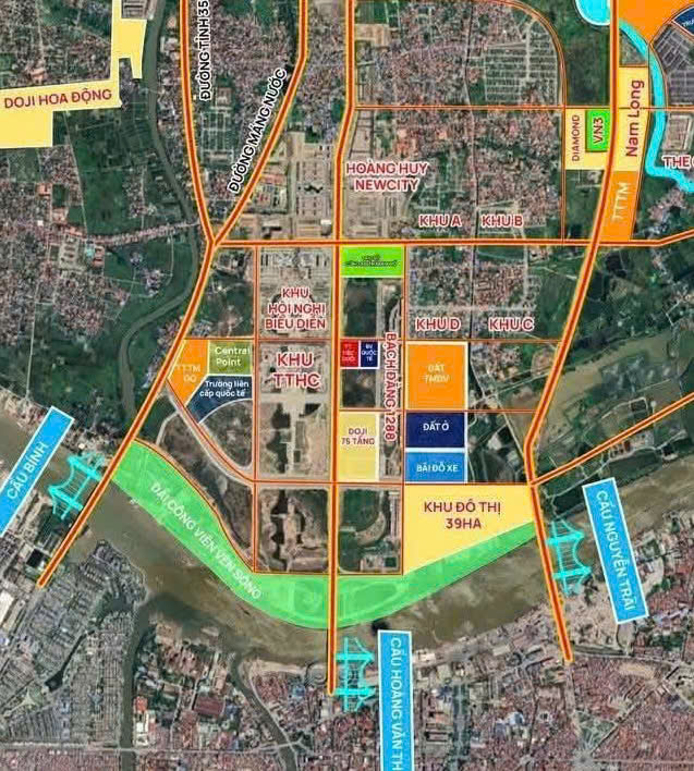 Đất khu A TĐC BẮC SÔNG CẤM GIÁ RẺ 60m2-2,9x tỷ