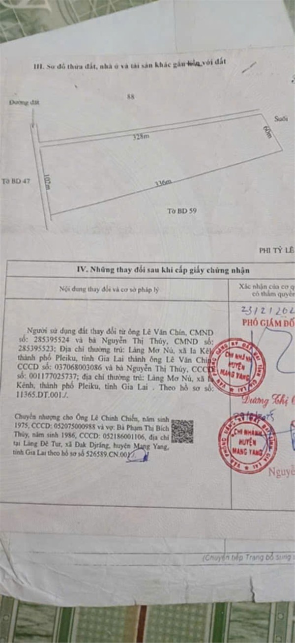 HOT HOT – CẦN BÁN 2,7HA ĐẤT 2 MẶT TIỀN, X. Đak Djăng, H. Mang Yang, T. Gia Lai