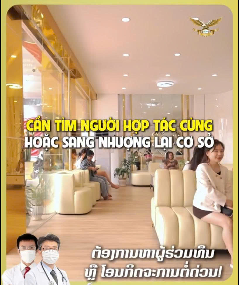 CƠ HỘI VÀNG CHO CÁC BẠN NGÀNH LÀM ĐẸP ! CẦN TÌM NGƯỜI HỢP TÁC HOẶC SANG NHƯỢNG GẤP