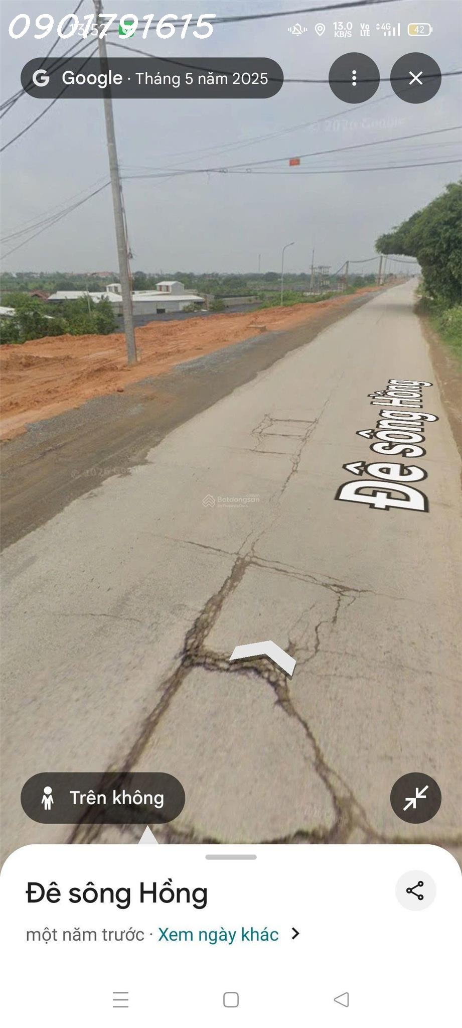 CC bán đất ở đấu giá nhà nước DT 145m2, mặt tiền rộng 4,5m,buýt 113 qua cửa, giá 32,5tr/m2