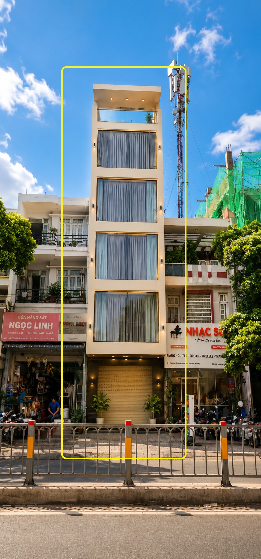 Cho Thuê Nhà Mặt Tiền Tây Thạnh 90m²,5TẦNG - GẦN AEON - KHU ĂN UỐNG,DỊCH VỤ