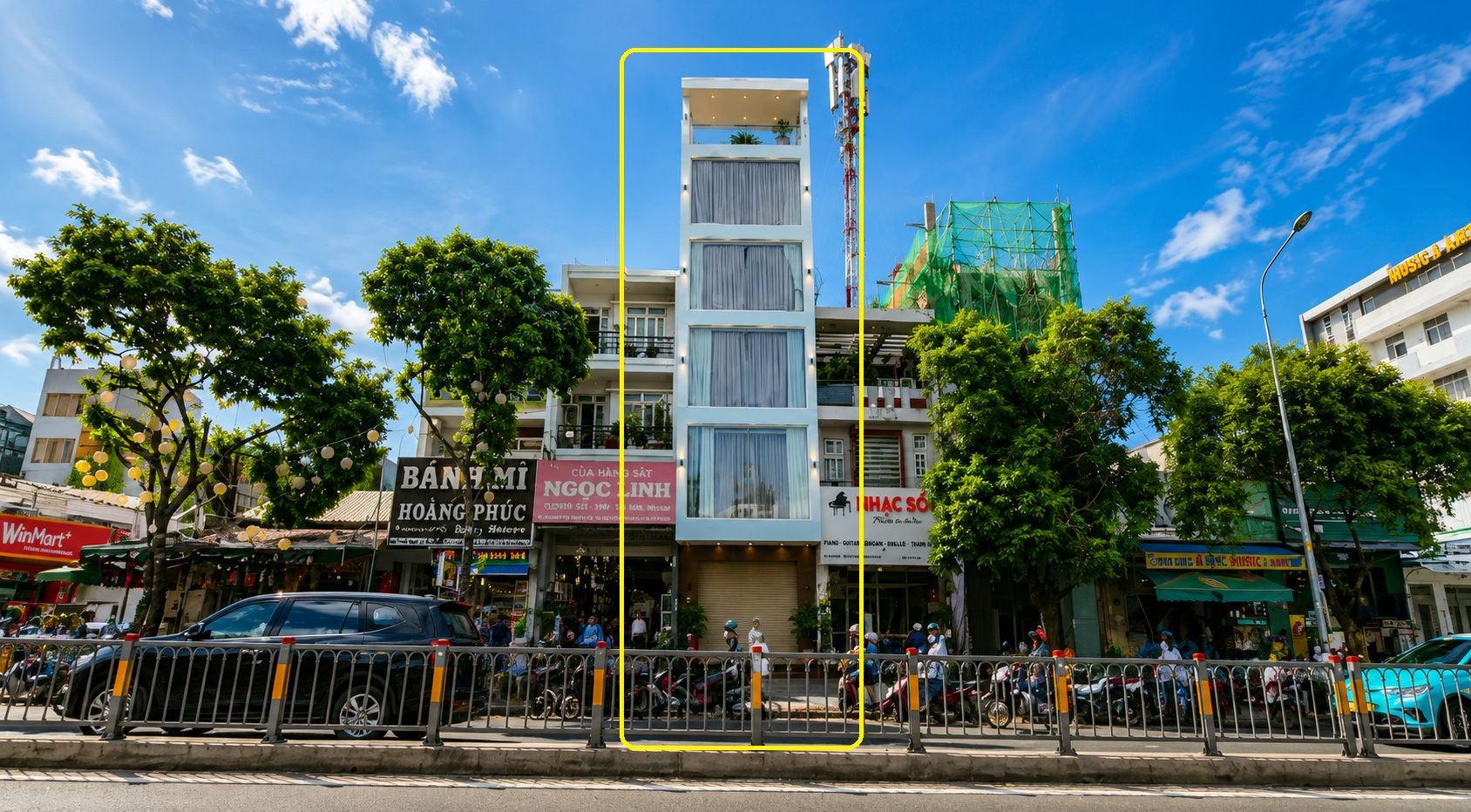Cho Thuê Nhà Mặt Tiền Tây Thạnh 90m²,5TẦNG - GẦN AEON - KHU ĂN UỐNG,DỊCH VỤ