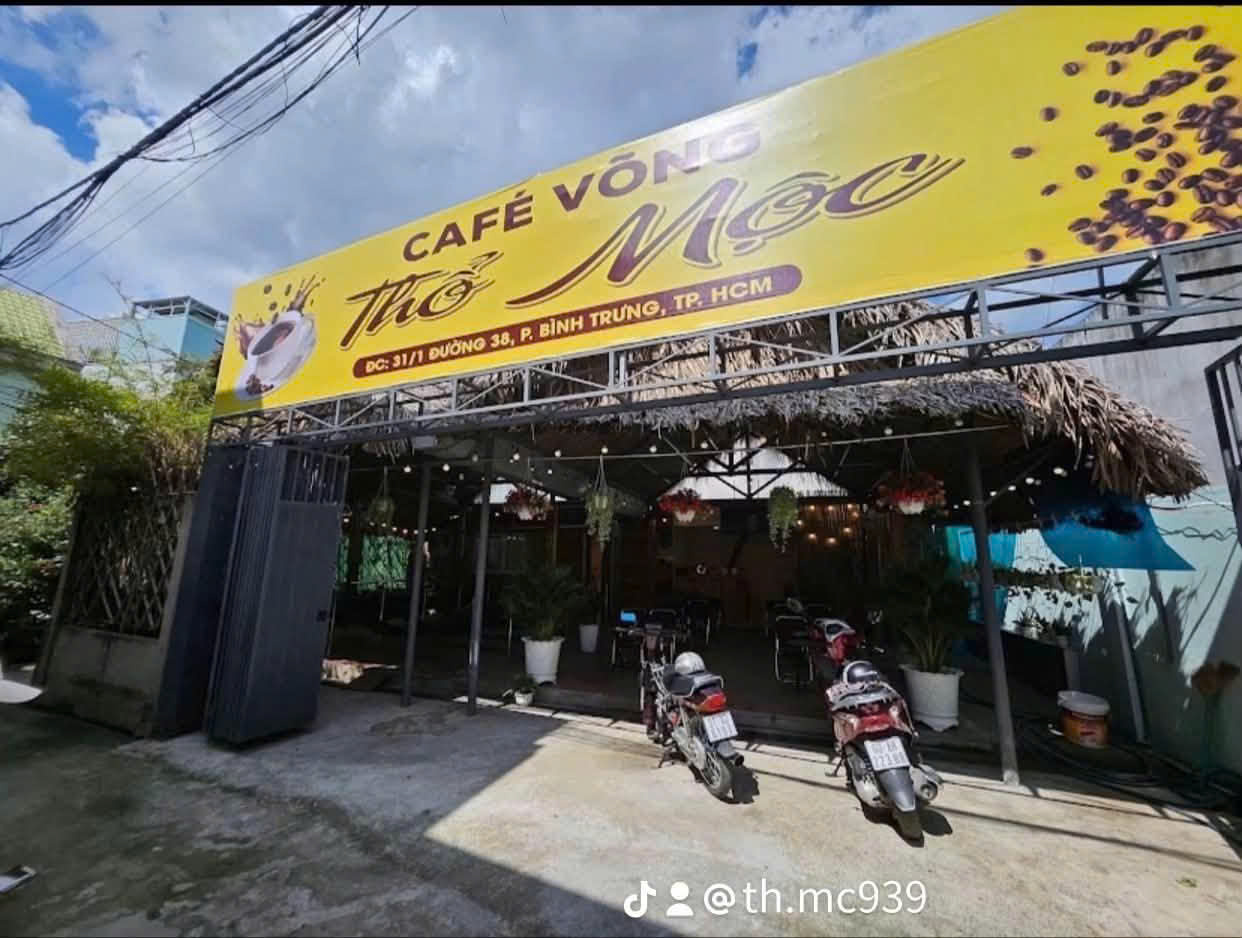 CẦN SANG LẠI MẶT BẰNG QUÁN CÀ PHÊ TẠI P. BÌNH TRƯNG, TPHCM – GIÁ SANG 70 TRIỆU
