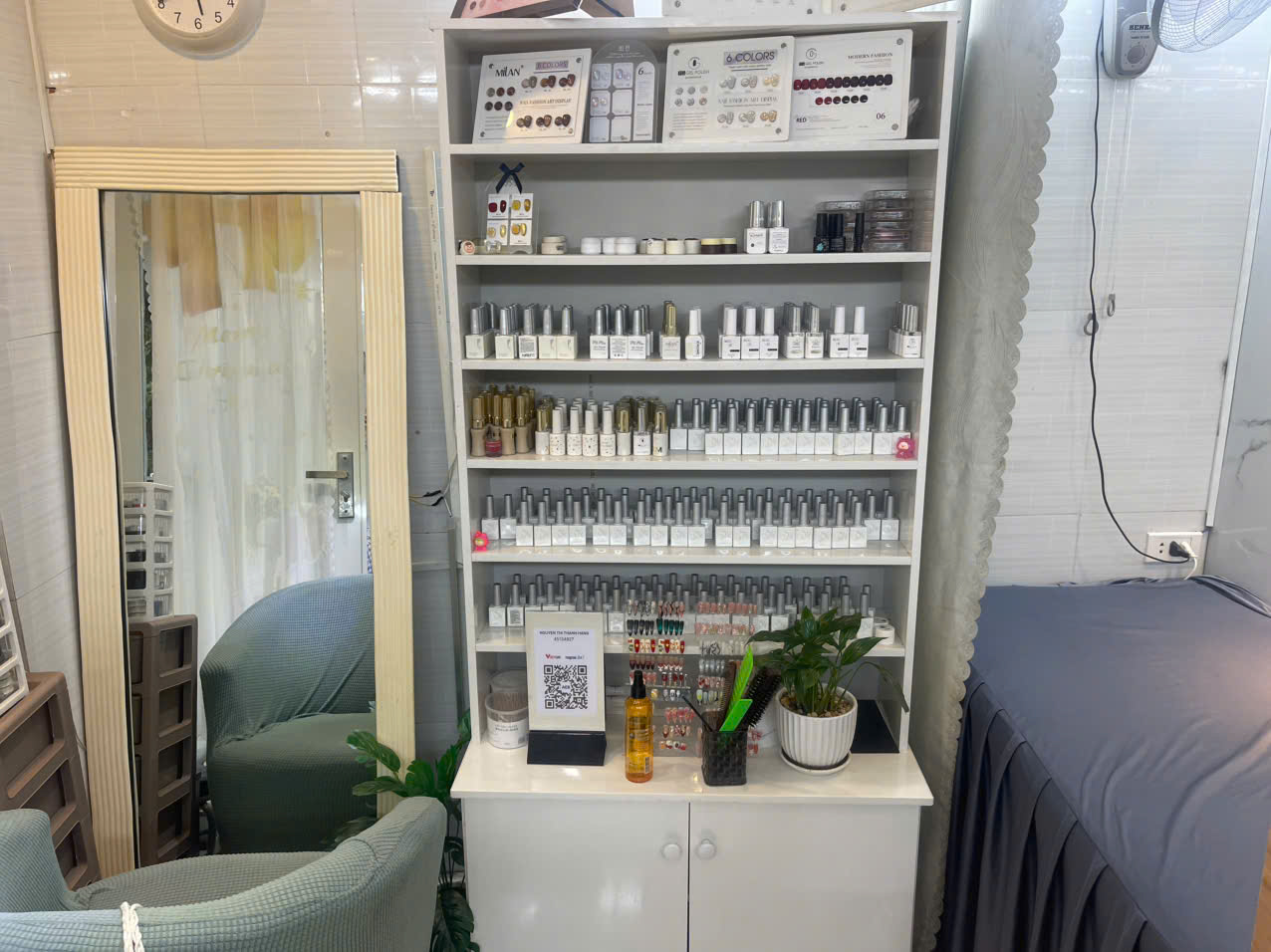 Quận 12 ! CHỐT NHANH – SANG RẺ SALON NAIL – MI - GỘI ,  MT bao đẹp gần khu chung cư, Tel : 0939848634  ( Chính chủ )-3