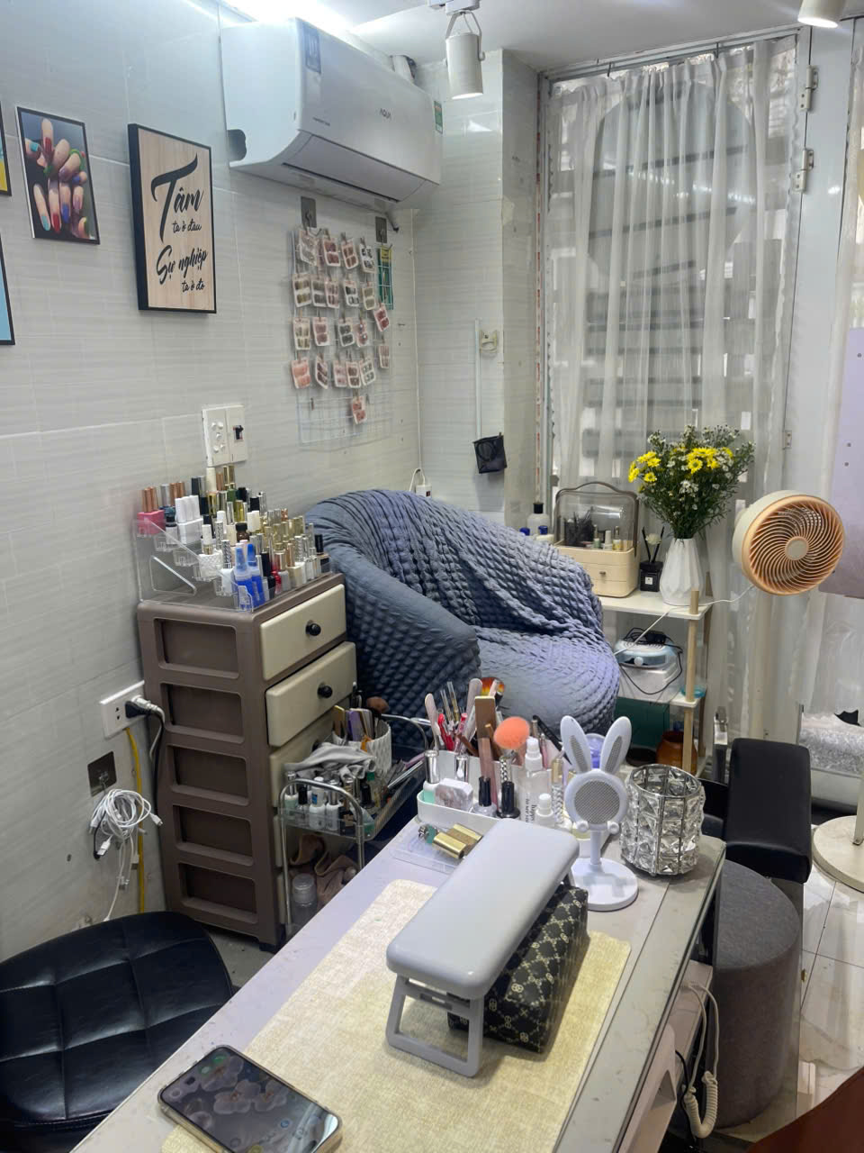 Quận 12 ! CHỐT NHANH – SANG RẺ SALON NAIL – MI - GỘI ,  MT bao đẹp gần khu chung cư, Tel : 0939848634  ( Chính chủ )-4