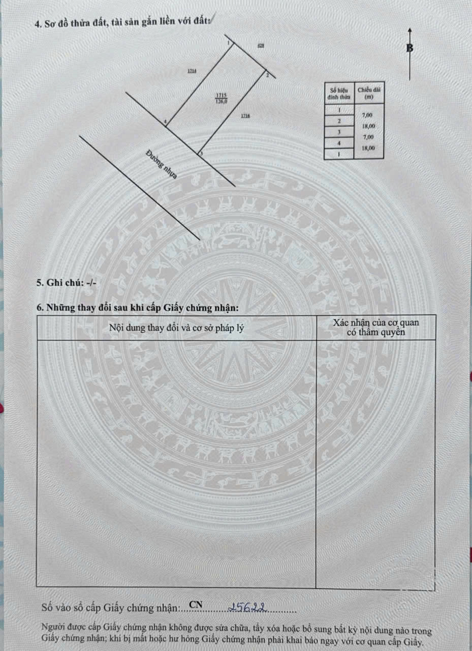 CHÍNH CHỦ CẦN BÁN GẤP LÔ ĐẤT ĐẸP 126M² – LAN ANH 7 (THE FUSION), CHÂU ĐỨC - BÀ RỊA - VŨNG TÀU