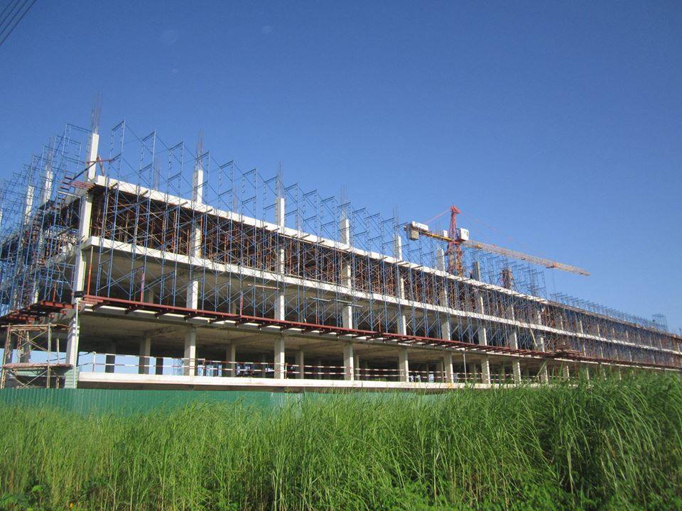 Dự án đang xây dựng đến tầng 5