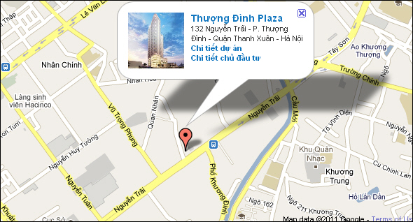 Hạ tầng, quy hoạch của Thượng Đình Plaza | ảnh 1