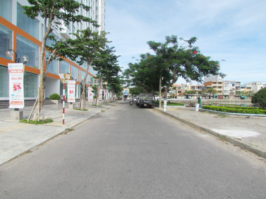 Đường nội khu dự án