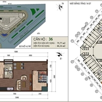 Thiết kế căn hộ 36 Thiết kế căn hộ 36